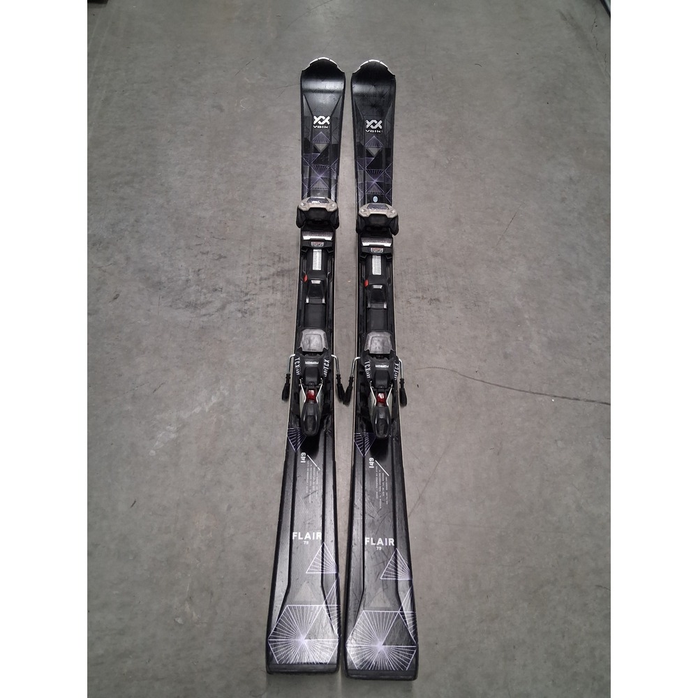 Volkl Flair 79 Womens Skis 149cm Marker TCX Demo Bindings Black Purple Germany
